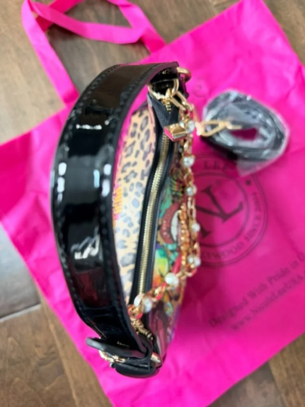 Nicole Lee ALL EMOTION Hobo/Shoulder Bag - NWT